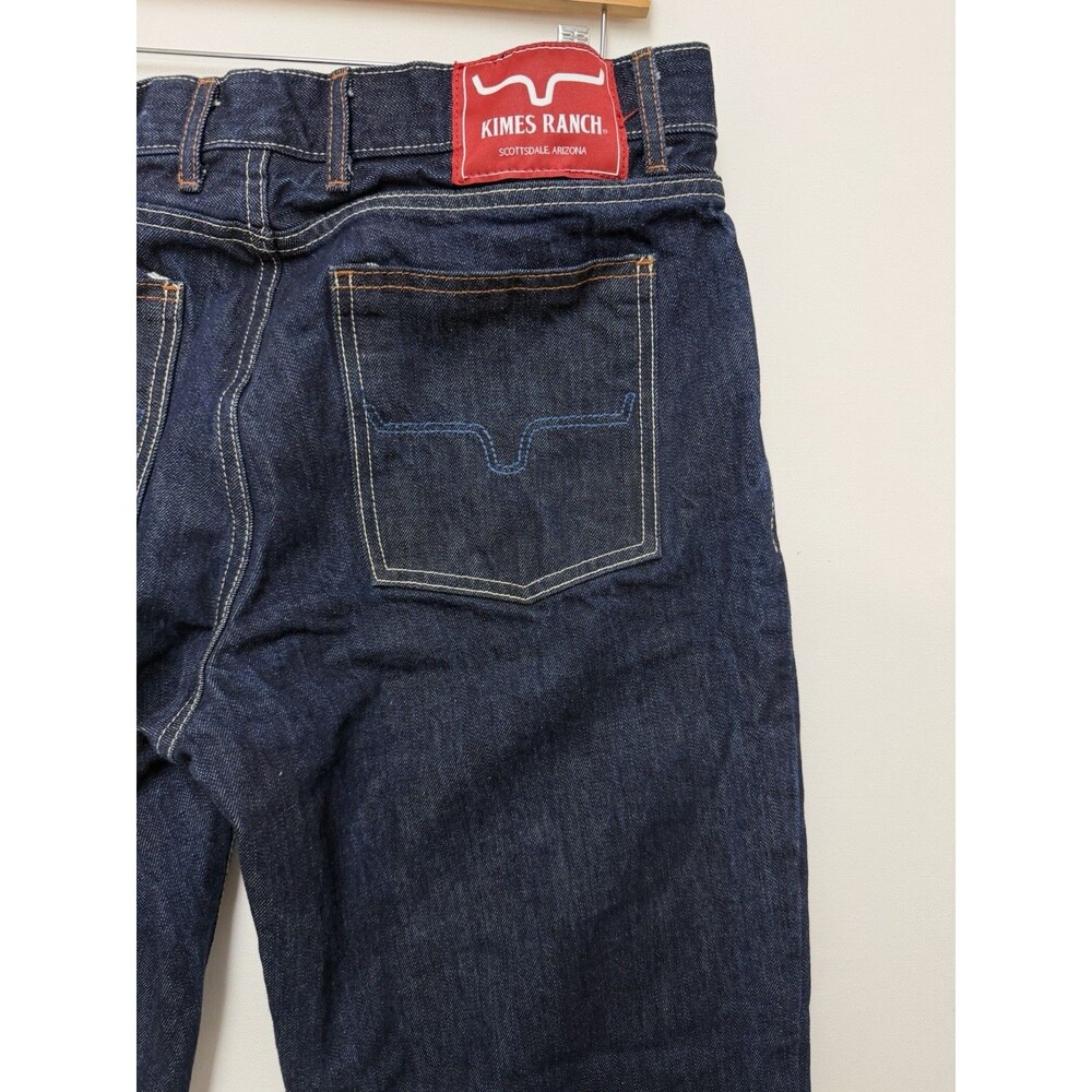 Kimes Ranch Men's Jeans Dillon 35x32 Mid Rise Relaxed Boot Cut Made in the USA - Picture 12 of 16